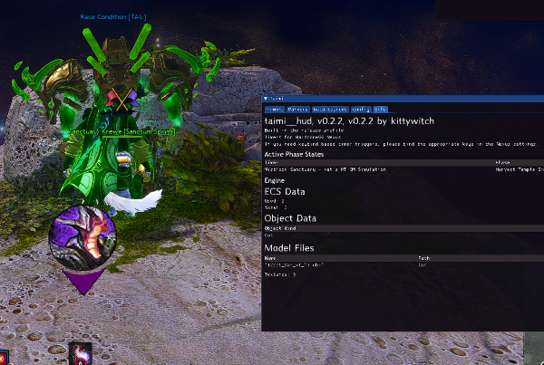 TaimiHUD’s billboard test