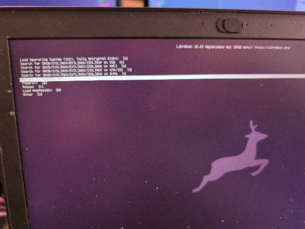 Libreboot, GRUB payload